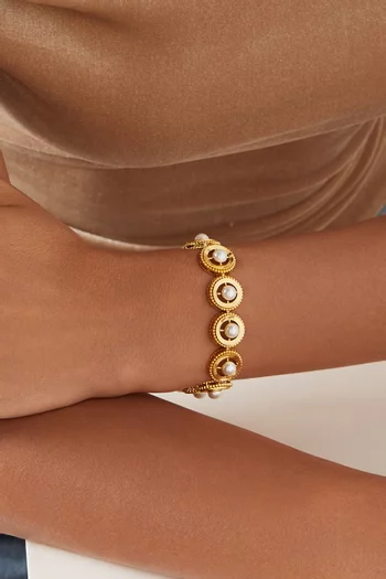 Ramadan Exclusive Ravi 2.0 Bracelet in 24kt Gold-plated Brass