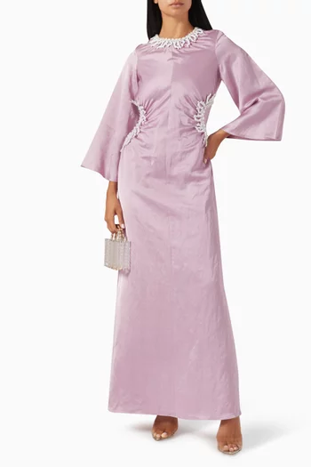 Brielle Embellished Kaftan Maxi Dress