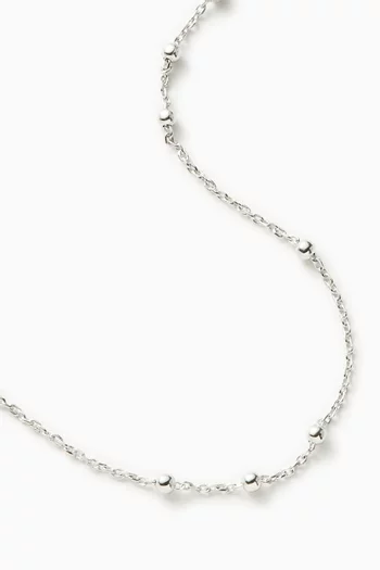Orb Chain Bracelet in Sterling Silver