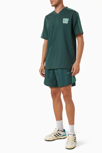 Football Shorts in Recycled Polyester