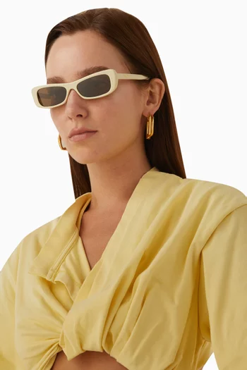 Les Lunettes Capri Sunglasses in Acetate