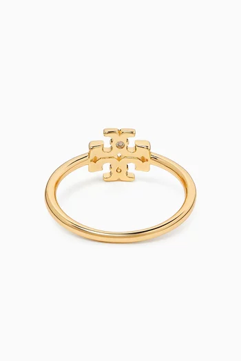 Eleanor Ring in Gold-plated Metal