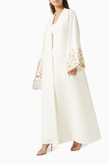 Sequin-embellished Abaya