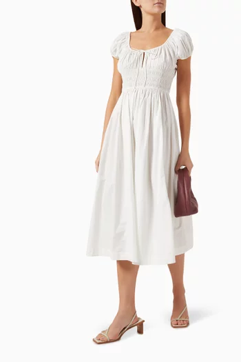 Quinn Midi Dress in Organic-cotton