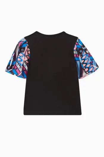 Viola-print Top in Viscose