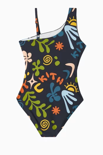 Gemma One-Piece Swimsuit in Stretch Nylon