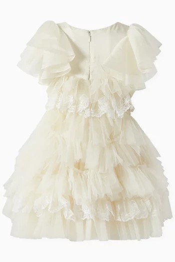 Dream Ruffle Dress in Tulle