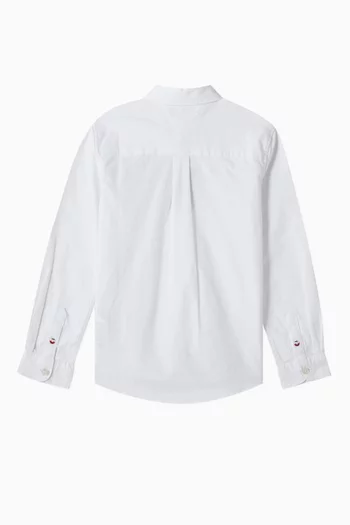 Logo Shirt in Cotton-stretch