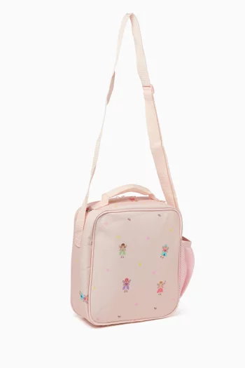 Insulated Magical Fairy Lunch Bag in Cotton Canvas