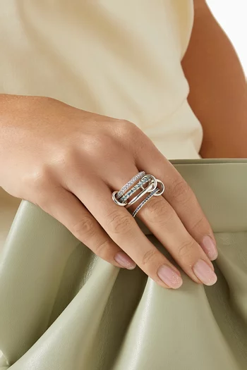 Iris Ring in Sterling Silver