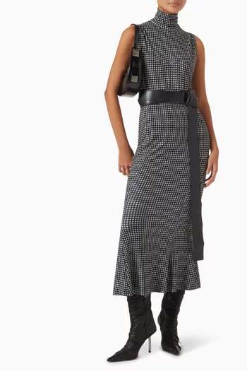 Turtle Fishtail Midi Dress