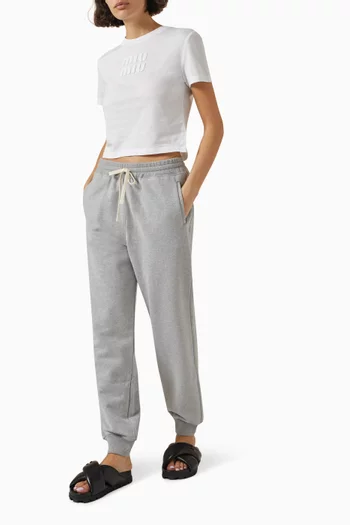 Drawstring Sweatpants in Cotton