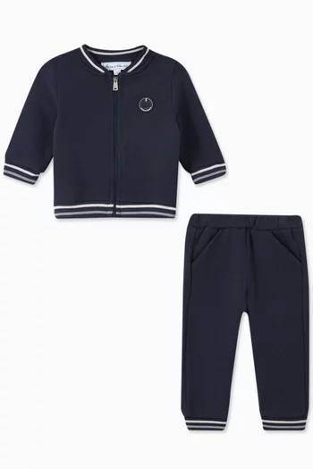 Marine Jogging Set in Cotton