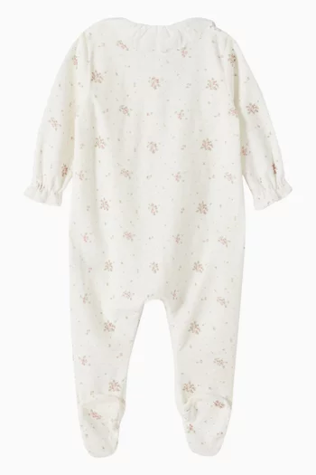 Floral Pyjama in Cotton-blend