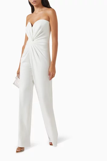 Lucas Twist-front Jumpsuit