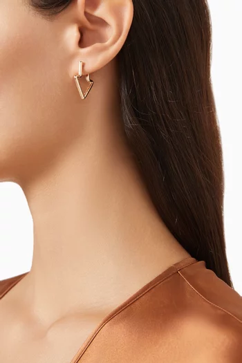 Mini Wander Single Earring in 14kt Rose Gold
