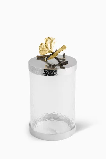 Medium Butterfly Gingko Canister