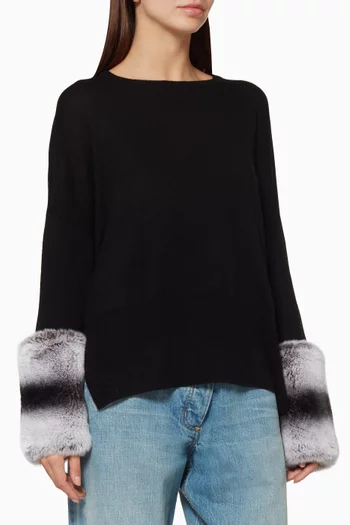 Chinchilla Cuff Sweater 