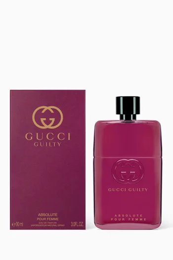 ماء عطر غوتشي غيلتي أبسولوت للنساء، 90 ملل