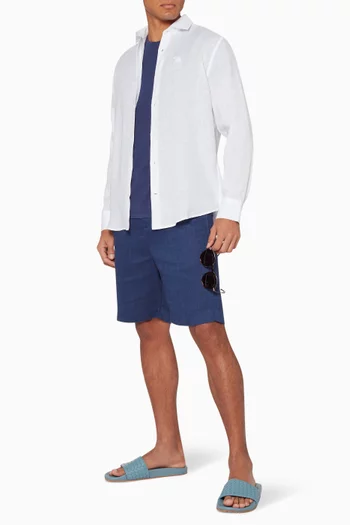 Regular-Fit Shirt in Linen