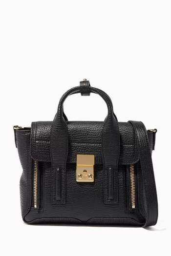 Black Mini Pashli Satchel
