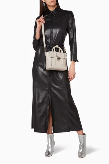 White Mini Pashli Satchel