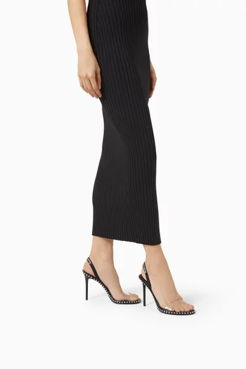 Nova 105 all-chain Slingback Sandals in Plexi