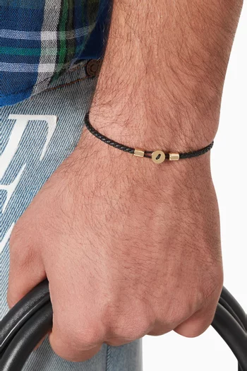 Nexus Leather Bracelet