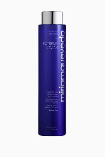 Extreme Caviar Blonde & Silver Hair Shampoo, 250ml