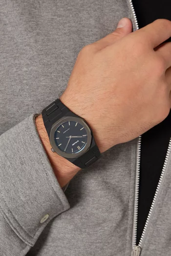 Polycarbon 40mm Space Grey Watch     