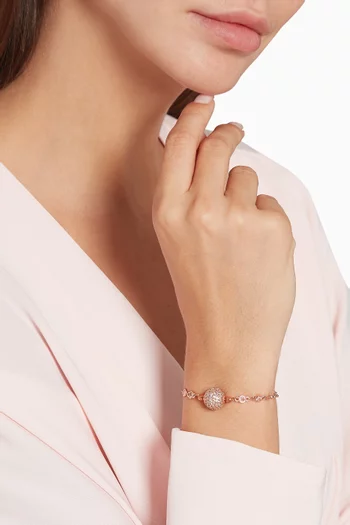 Cubic Zirconia Ball Sparkle Bracelet    