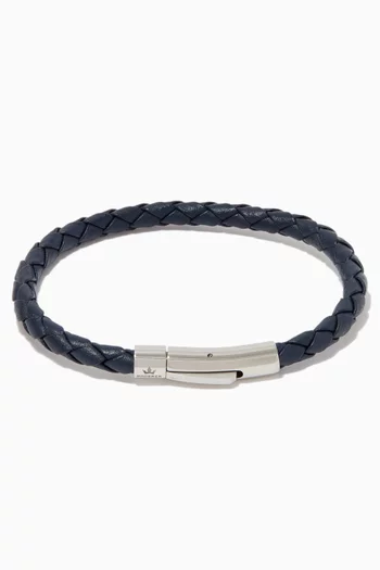 Matteo Woven Leather Bracelet 