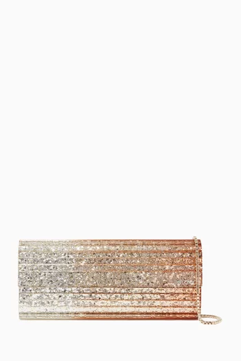 Sweetie Dégradé Glitter Acrylic Clutch Bag