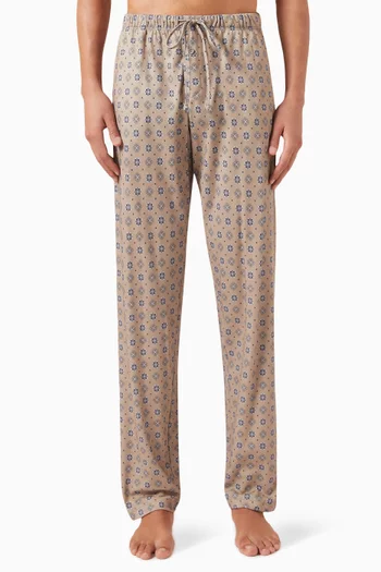Night & Day Lounge Pants in Interlock Cotton Knit