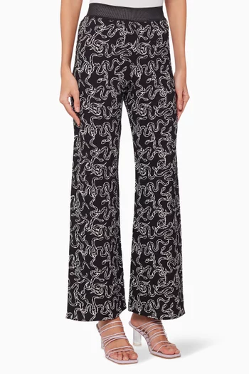 Marc 689 Snake Print Pants     