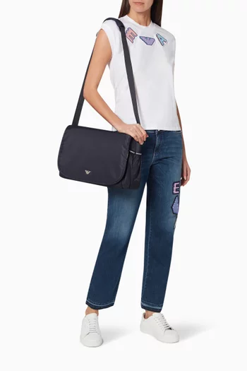 Logo Nylon Changing Bag