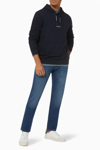 Logo Hooded Sweatshirt in Cotton