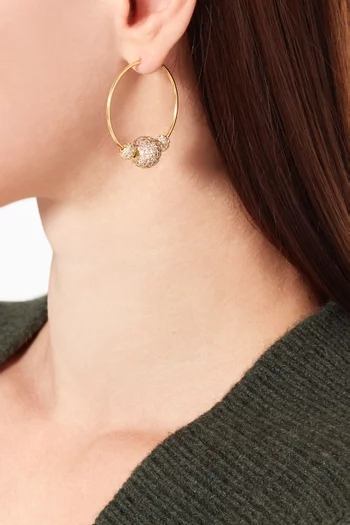 Farah Hoop Earrings    