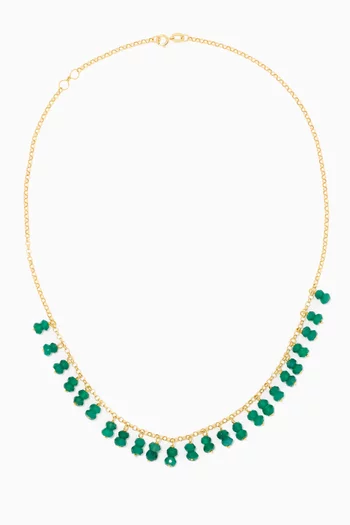 Green Onyx Beaded Necklace