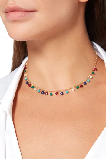 Multi Beaded Necklace