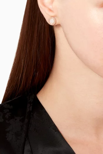 BVLGARI BVLGARI Diamond Pavé Single Stud Earring