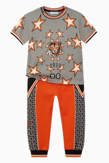Jungle Sport Tiger Cotton Sweatpants  