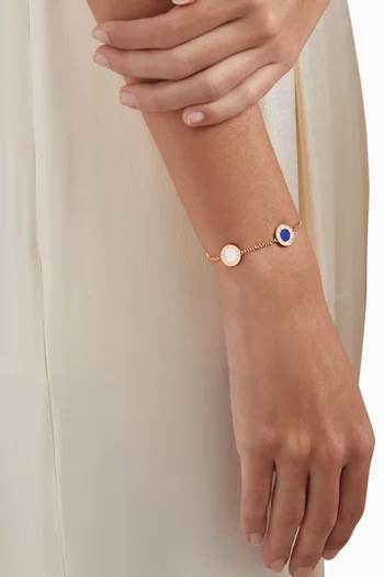 BVLGARI BVLGARI Mix Gemstone Bracelet in 18kt Rose Gold