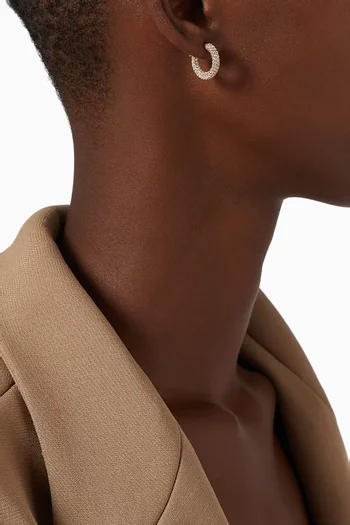 Pavé Amalfi Huggies        