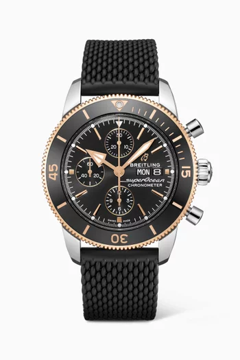 Superocean Heritage Chronograph 44 wth 18kt Red Gold 