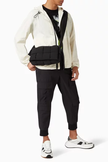 The Padded Tech Cassette in Intrecciato Nylon    