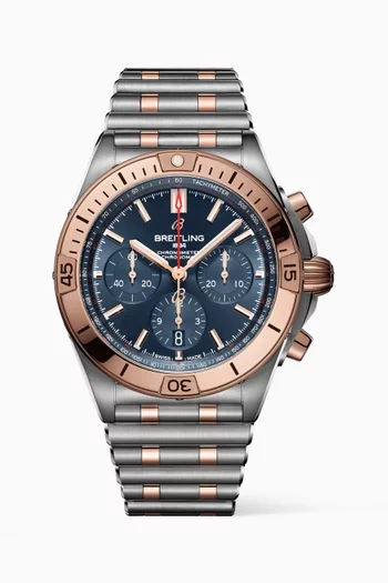 Breitling red gold clearance