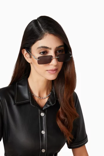 Layla Rectangle Sunglasses