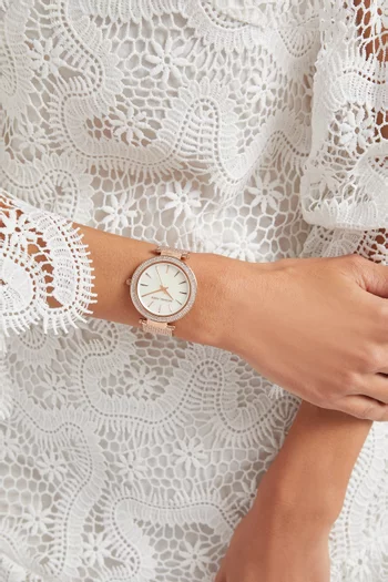 Darci Pavé Quartz Watch   