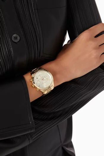 Layton Oversized Quartz Chronograph Watch    